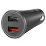 Xiaomi Cargador de Coche 37W Dual-Port Negro con Doble USB
